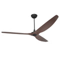 84 Ceiling Fan with Cocoa Bamboo Blades and Satin Nickel Finish R2777