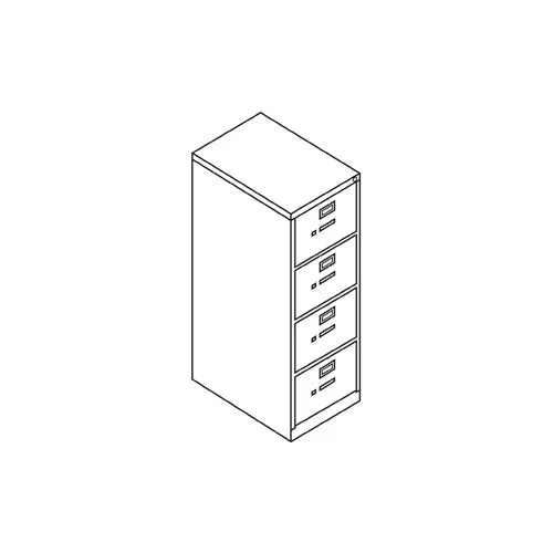 4 Drawer Vertical File Cabinet U846200