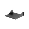 Adjustable Open Rack Shelf 19x22 Panel Width Black I979