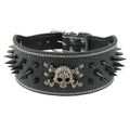 3 Inch Spiked Studded Leather Dog Collar Z5175