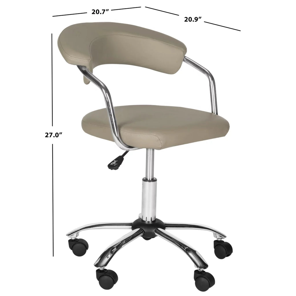 White Desk Chair R939036