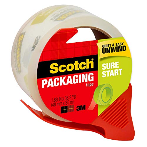 1.88"x 38.2 yd Clear Shipping Packaging Tape M178911