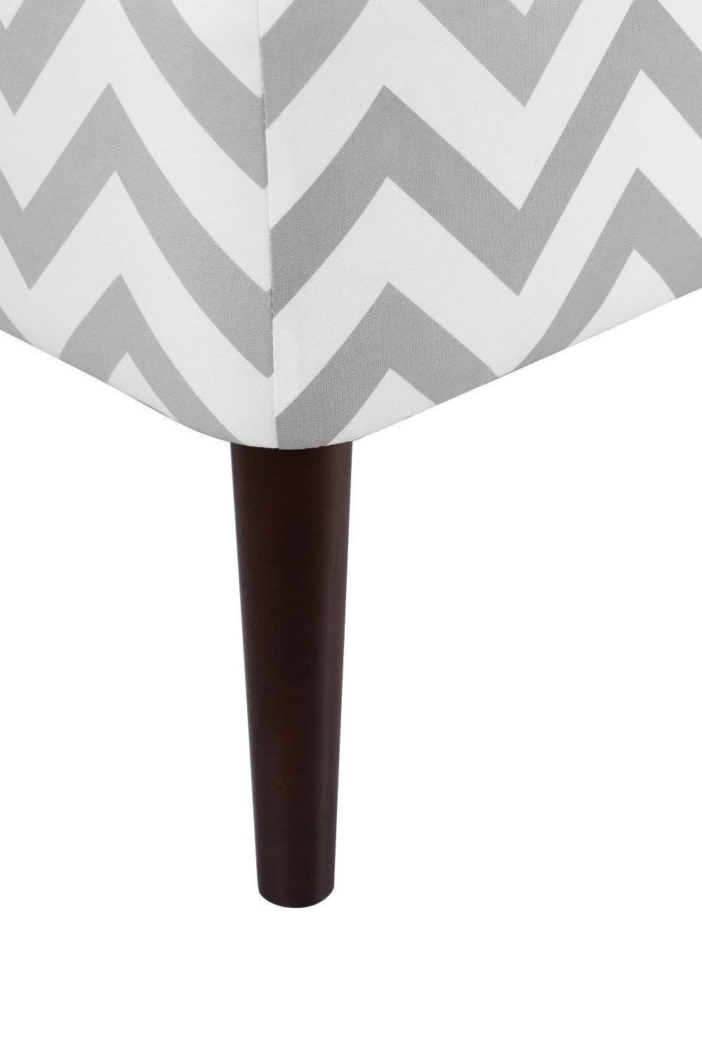 Gray Chevron Accent Chair L825903