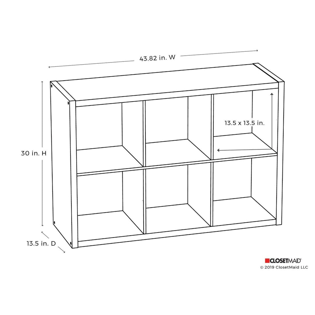 White Cube Bookcase R10550