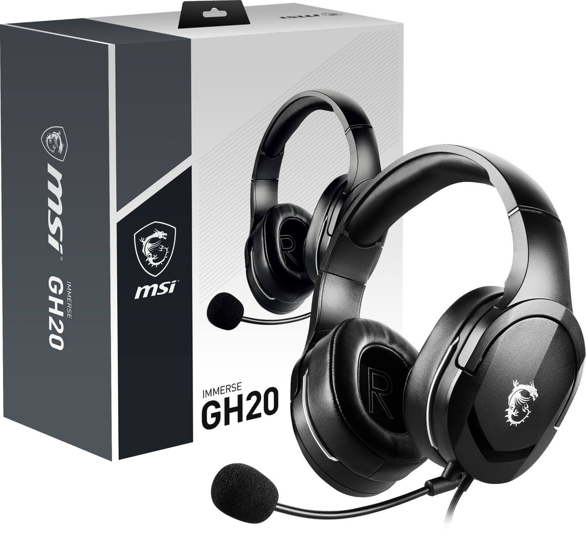 Black Gaming Headset I924