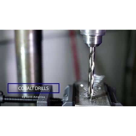 63/64 Cobalt Steel Taper Length Drill Bit L738764