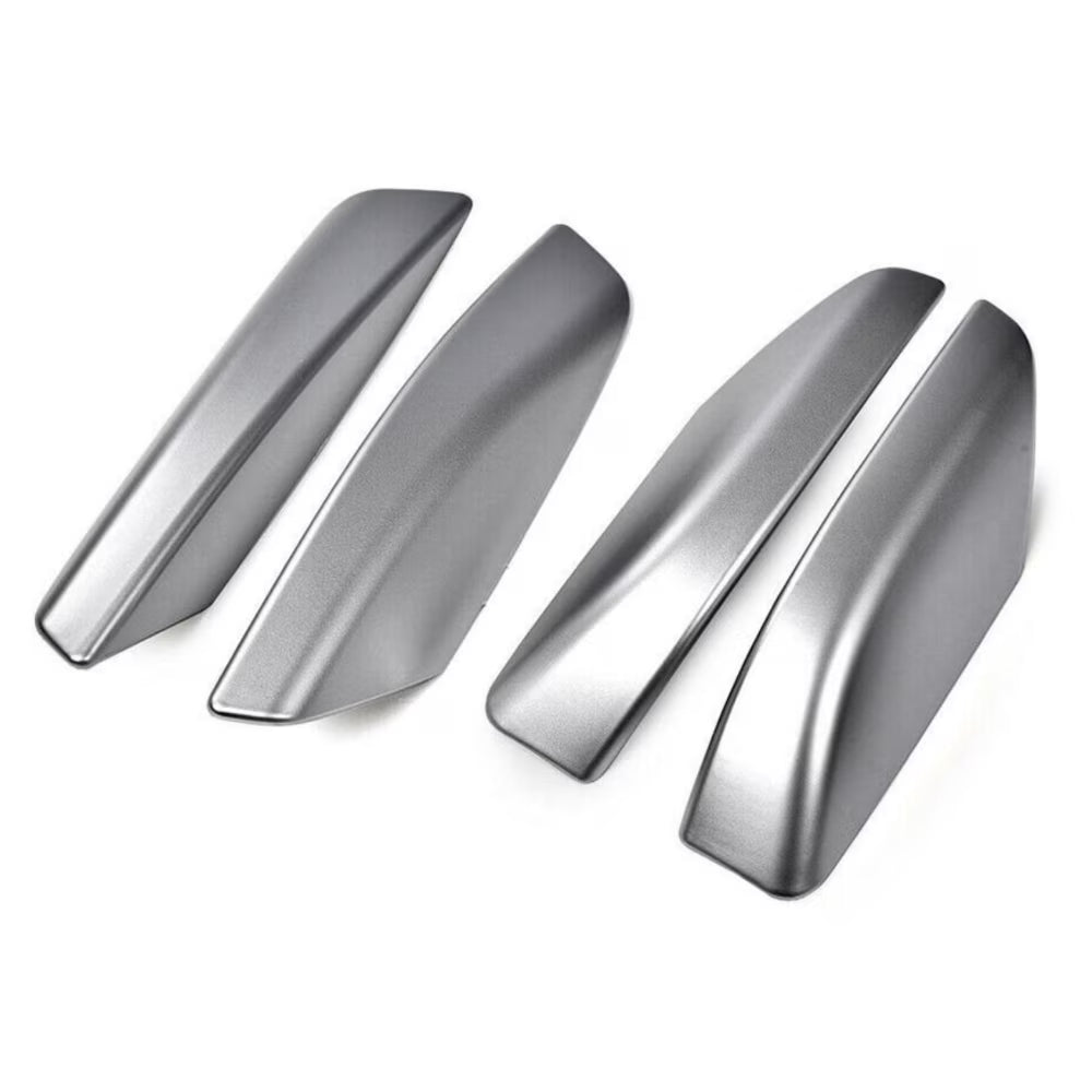 SILVER ROOF RAILS RACK END COVER W1012