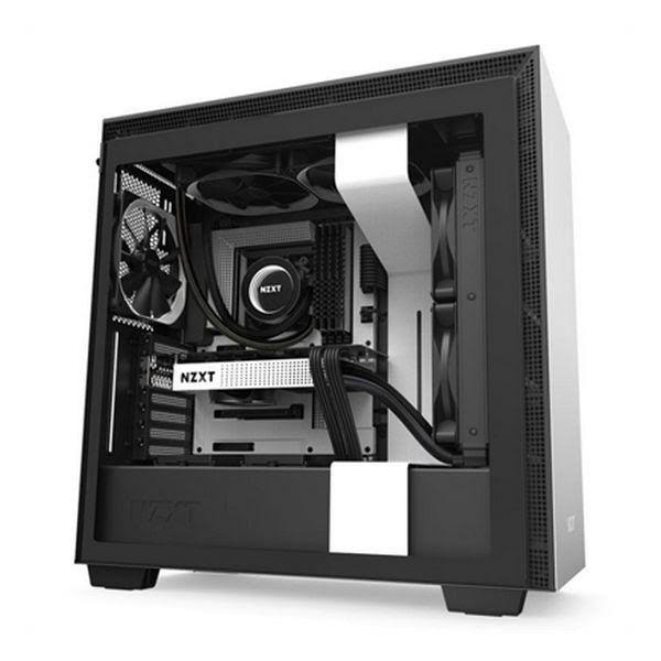 Black Red Midi ATX Tower I761