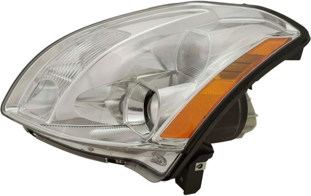 Headlight Assembly for Nissan Maxima 2004 2005 2006 Driver Side Halogen Y4647