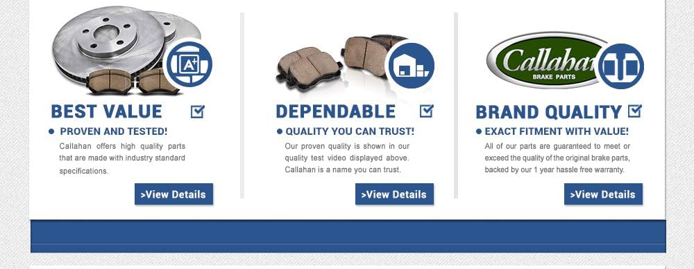 Semi-Loaded Caliper Assembly Pair Set V534