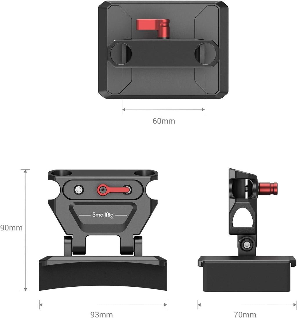 Lightweight Chest Pad with 15mm Rod Clamp D708673