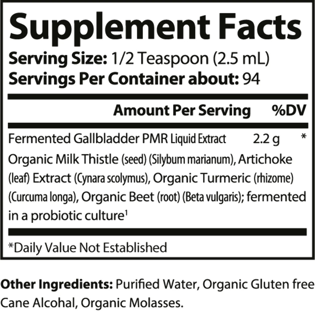 Fermented Gallbladder Support L3115