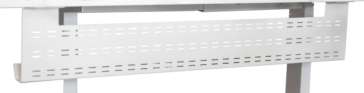 Black Under Desk Cable Management Tray W380417