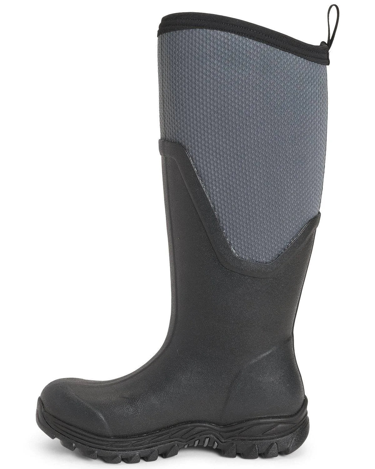 Grey Tall Work Boots O5484