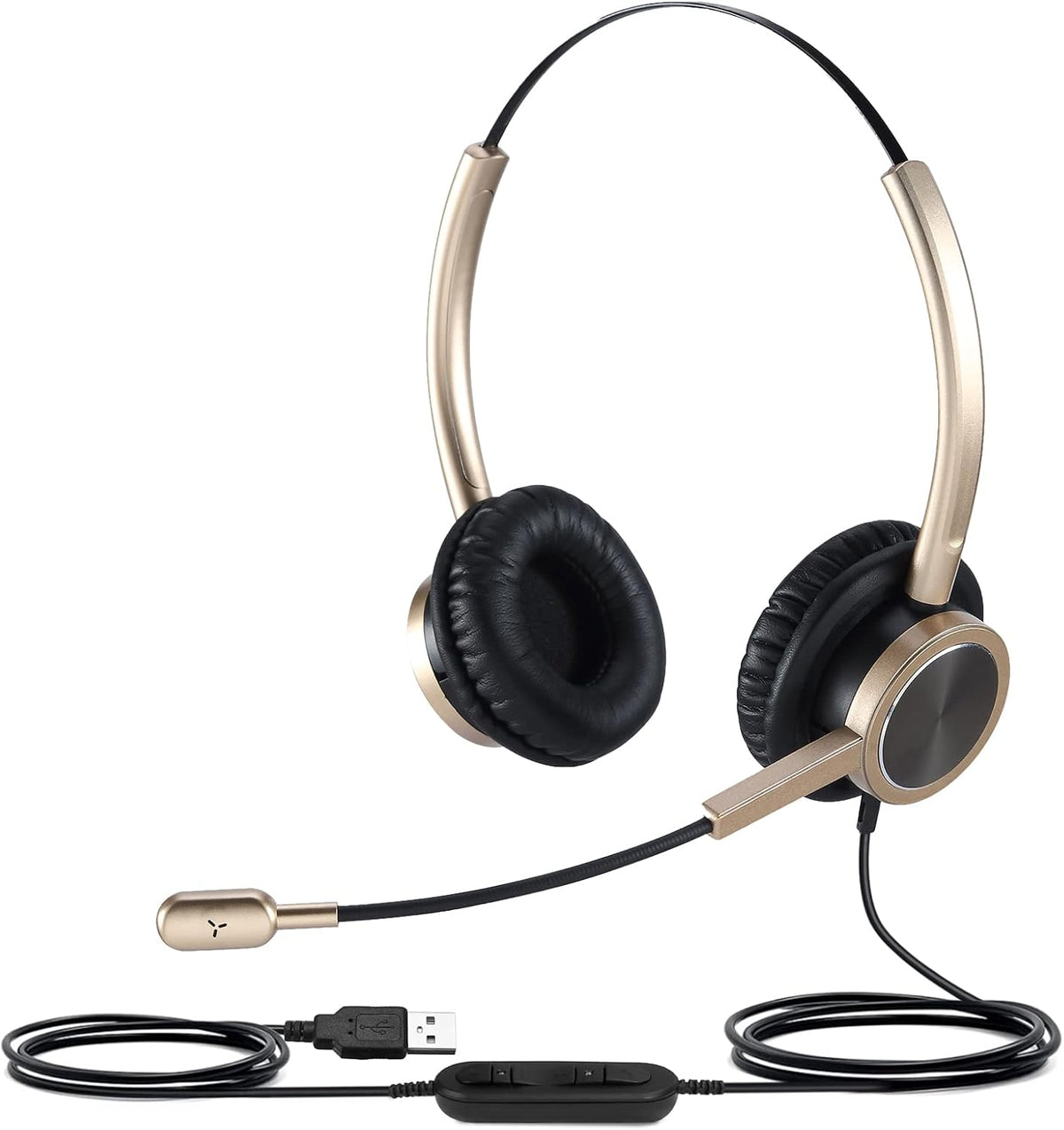 USB Headset with Mute Button, Pack of 2 J3291