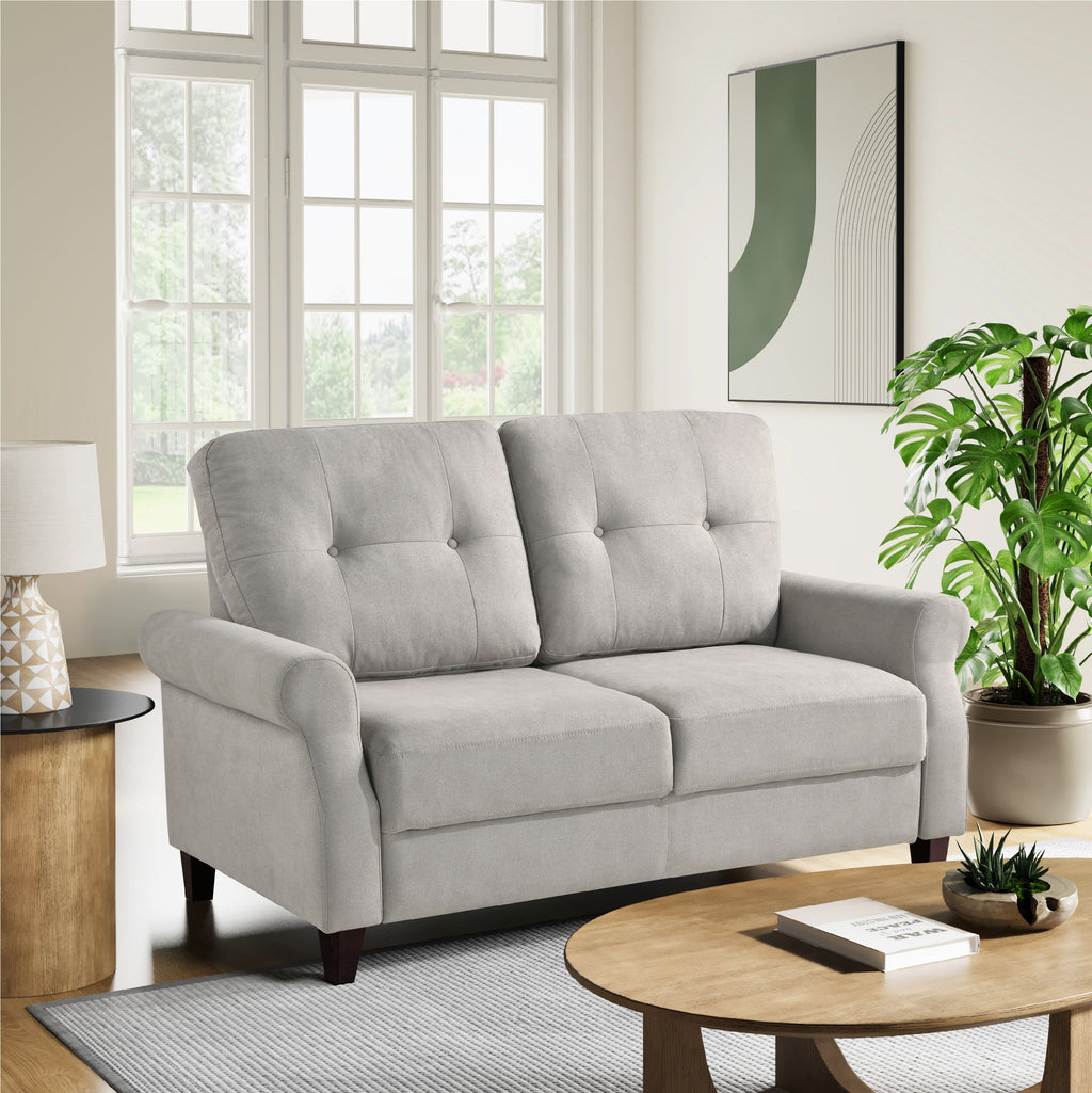 Sand Fabric Sofa G2180