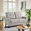 Sand Fabric Sofa G2180