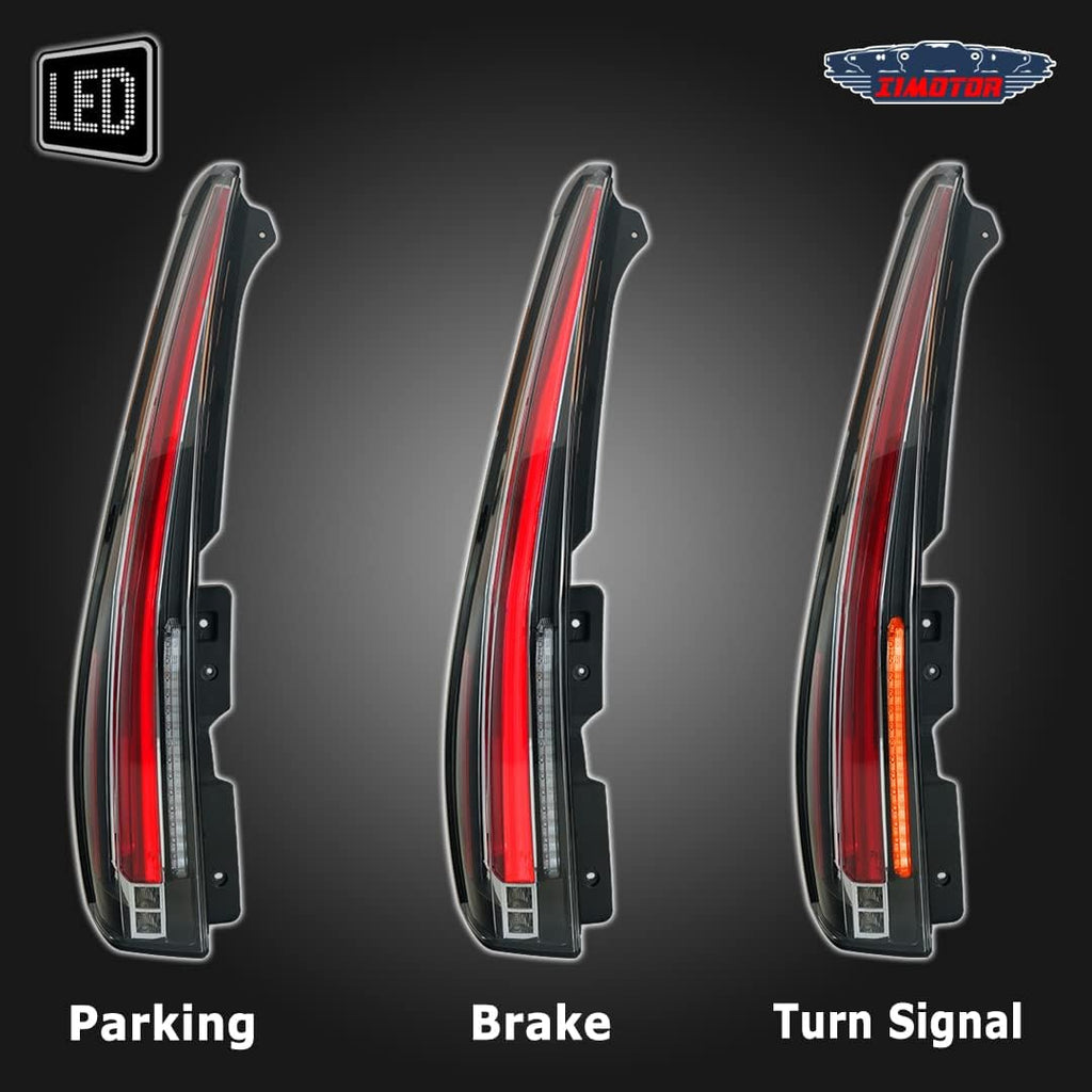 Black Red Housing LED Tail Lights for Cadillac Escalade S18750
