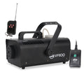 Black 1000 W Mobile Fog Machine with Wireless Remote Control O177