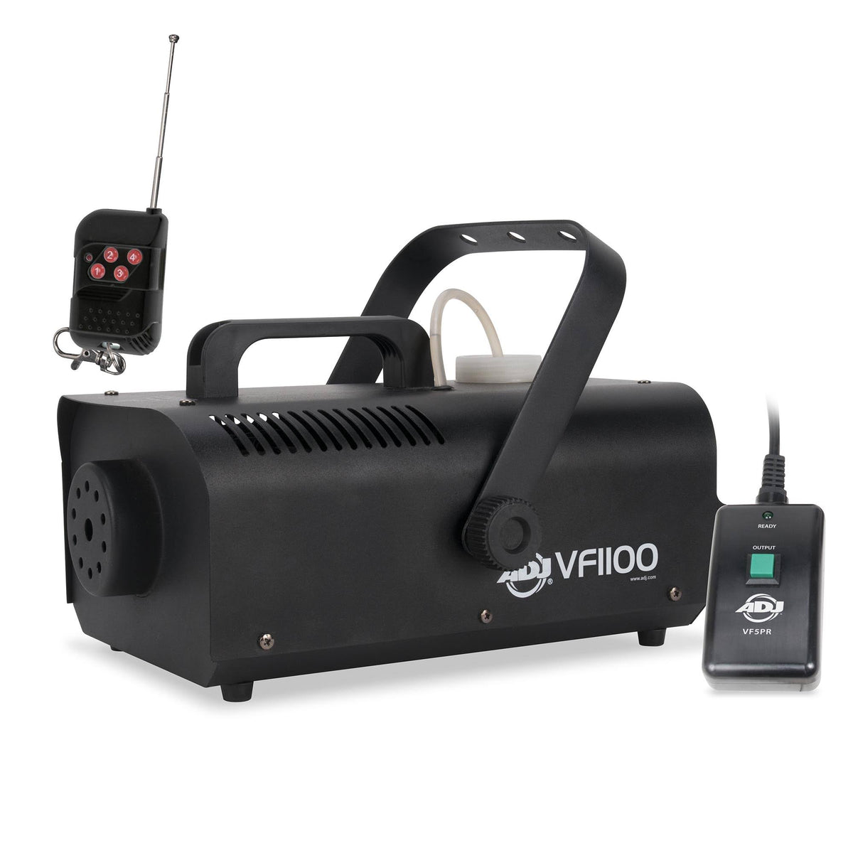 Black 1000 W Mobile Fog Machine with Wireless Remote Control O177
