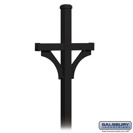 White 2 Sided In-Ground Mailbox Post H560663