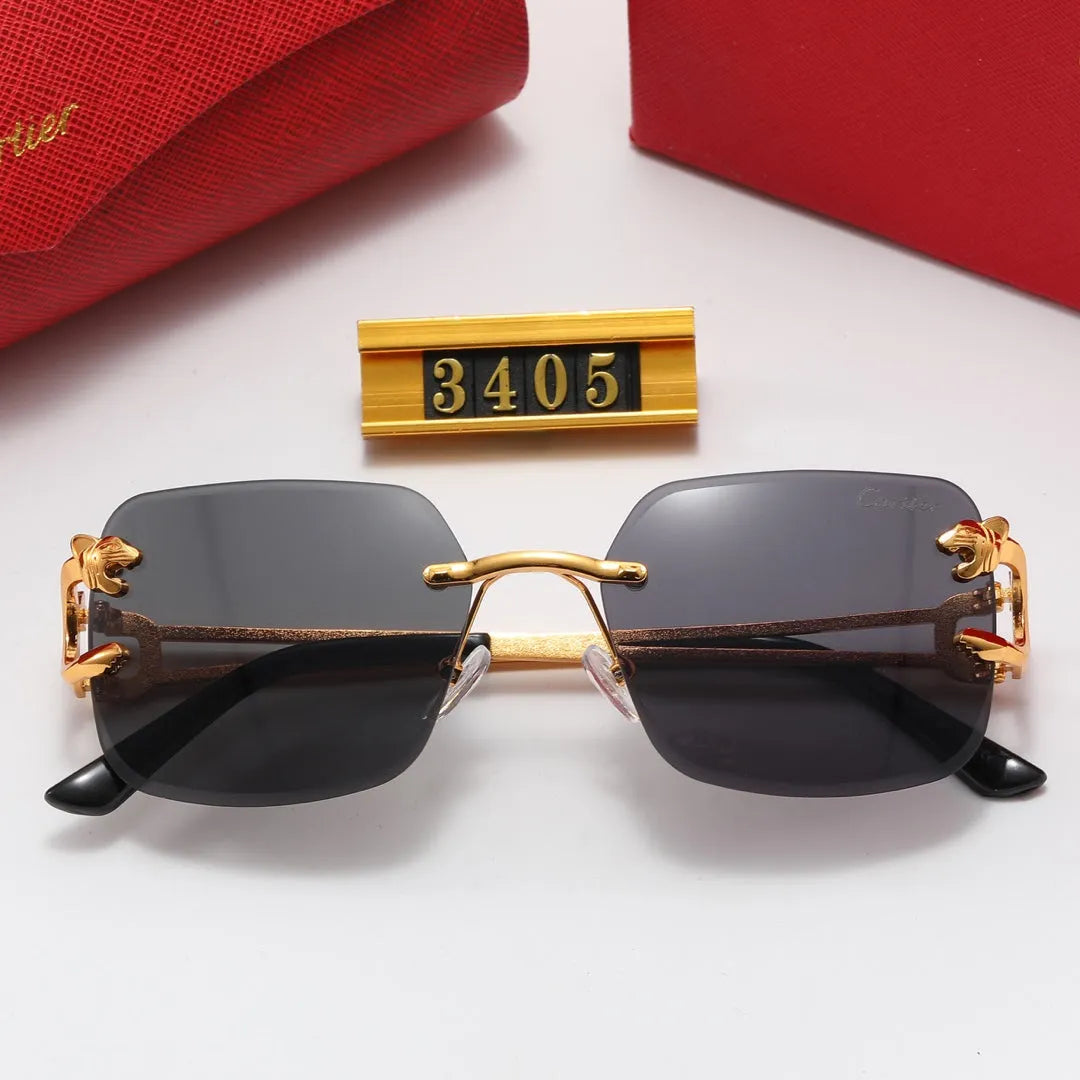 Leopard Frame Polarized Sunglasses X47450