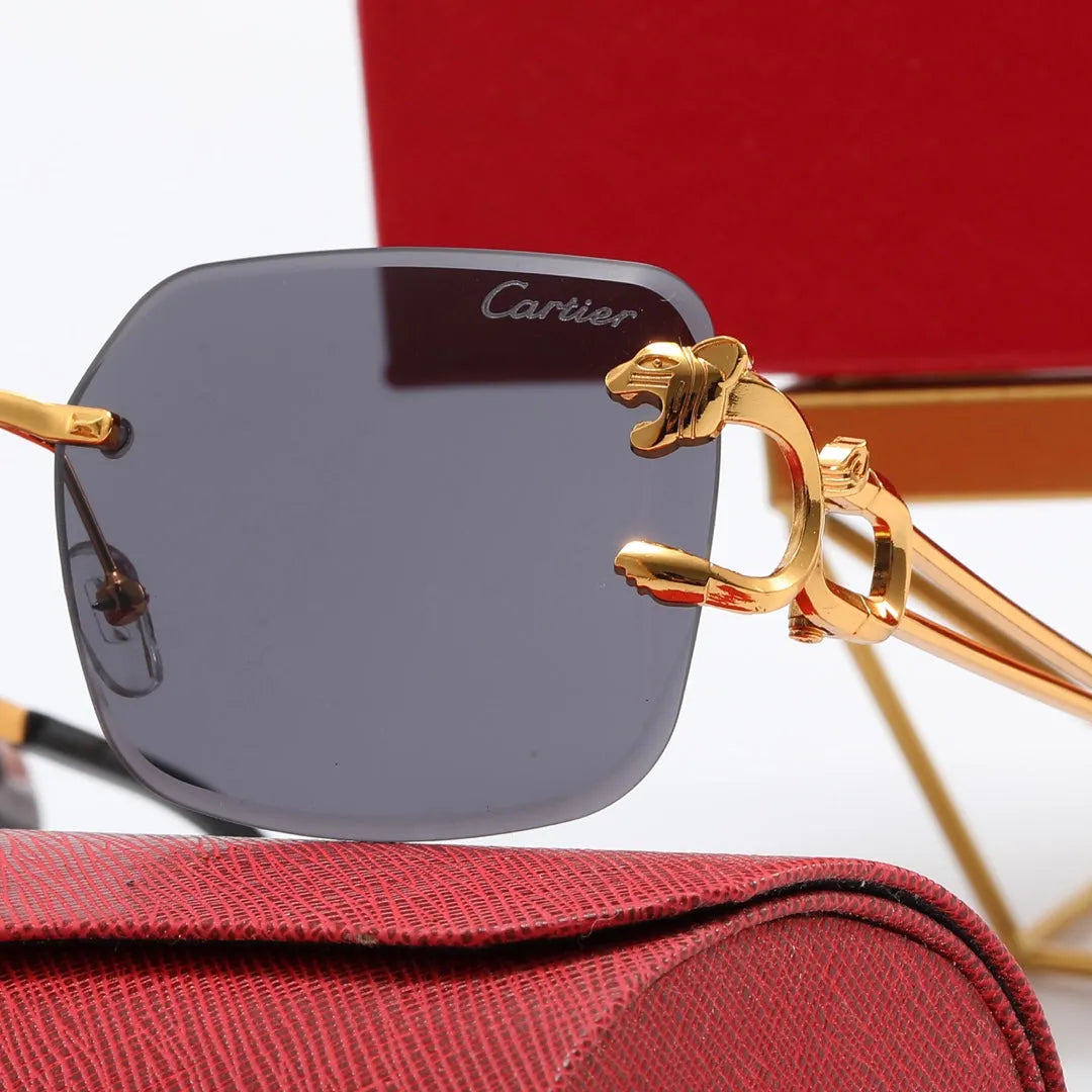 Leopard Frame Polarized Sunglasses X47450