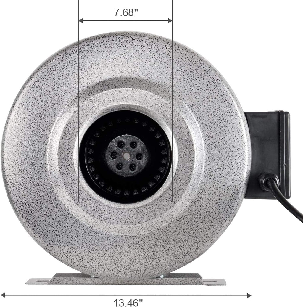 4 Inch Carbon Filter & Inline Combo Fan with Pre-Filter J9990