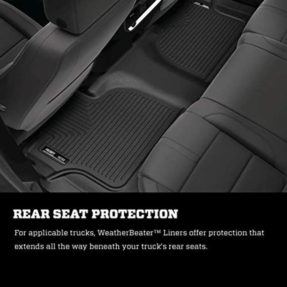 Black 2nd Seat Floor Liner A2926