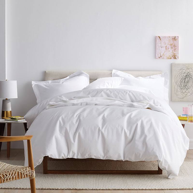 King Deep Pocket Cotton Percale Fitted Sheet I205180