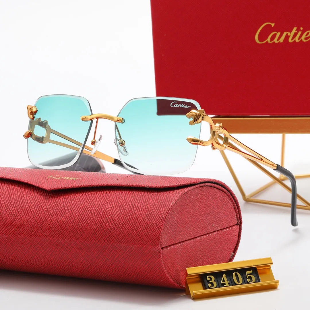 Leopard Frame Polarized Sunglasses X47450