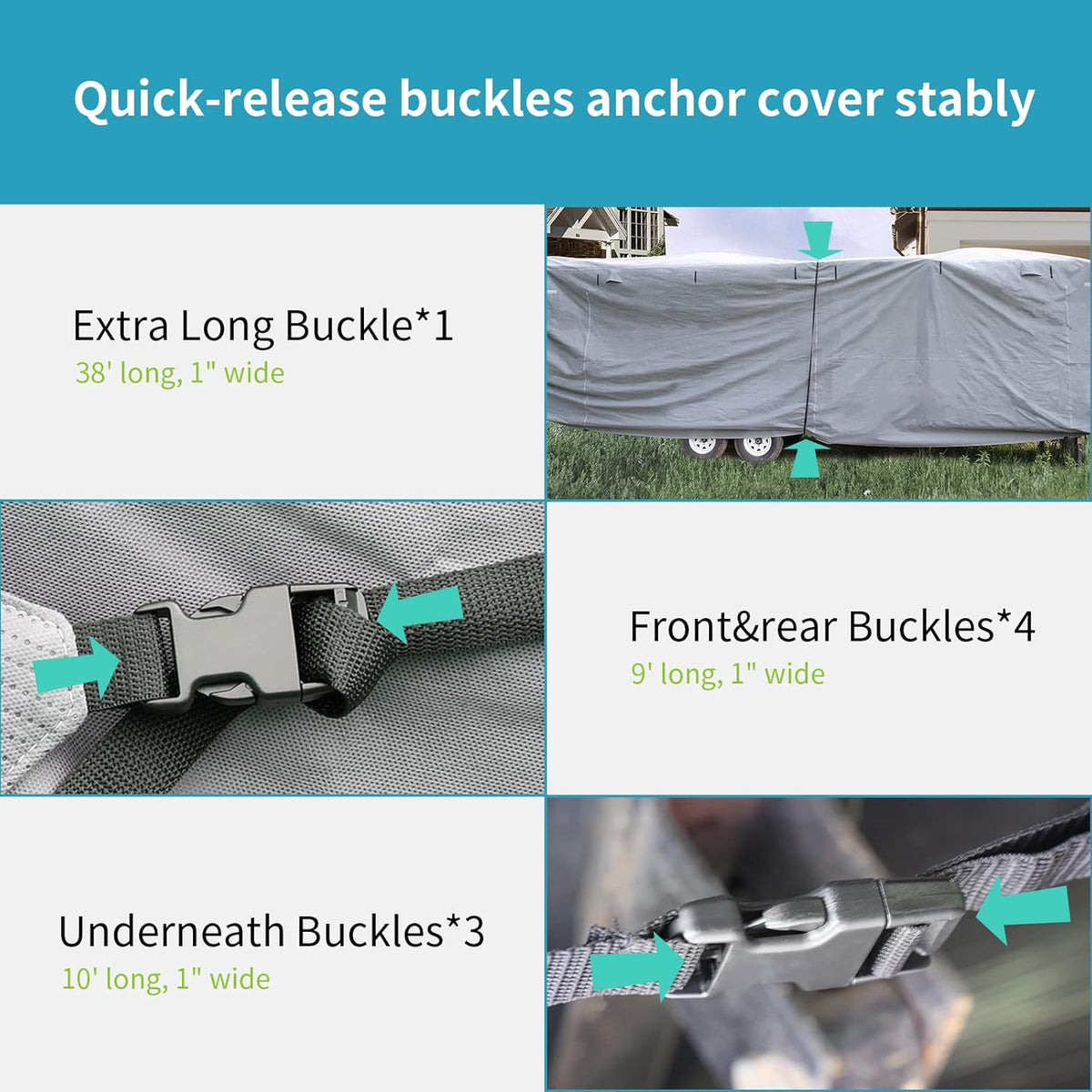 Travel Trailer Cover for 27'-30' Camper M675