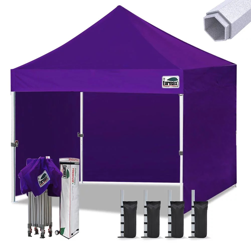 10x10 Ft Pop up Canopy Tent with Removable Sidewalls Z406523
