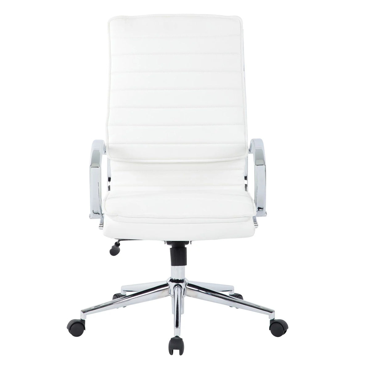 White Faux Leather High Back Manager's Chair G949817