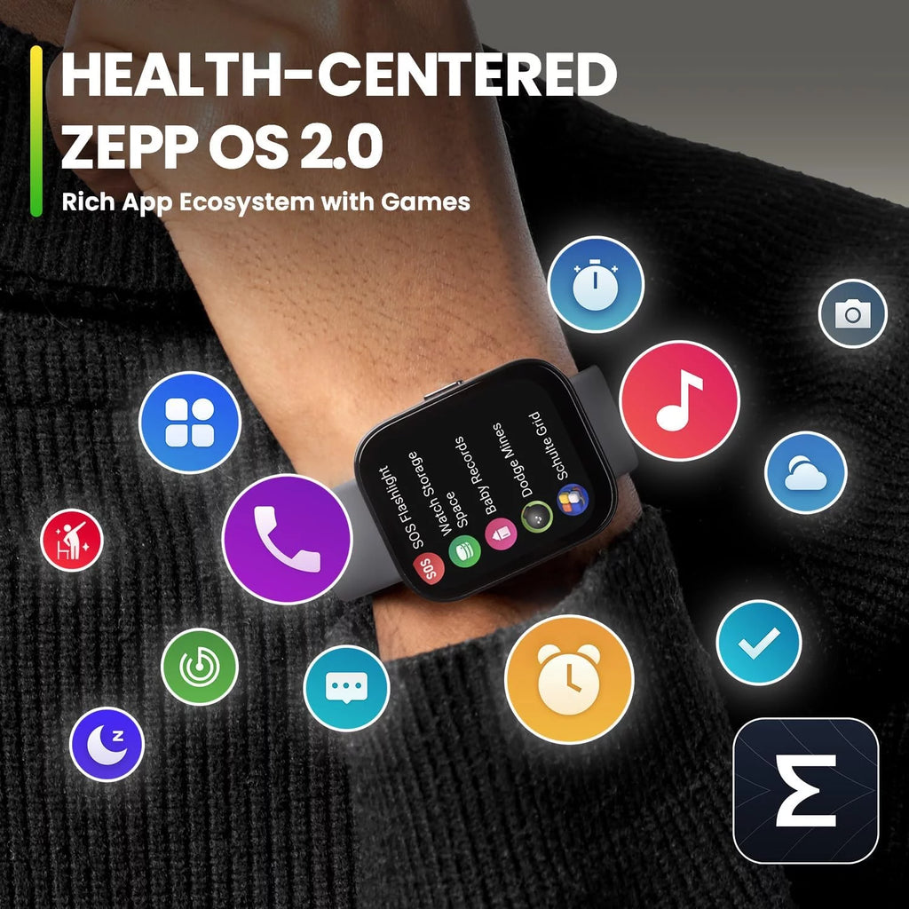 Soft Black Smart Watch with Ultra Large Screen & Bluetooth Calling P686291