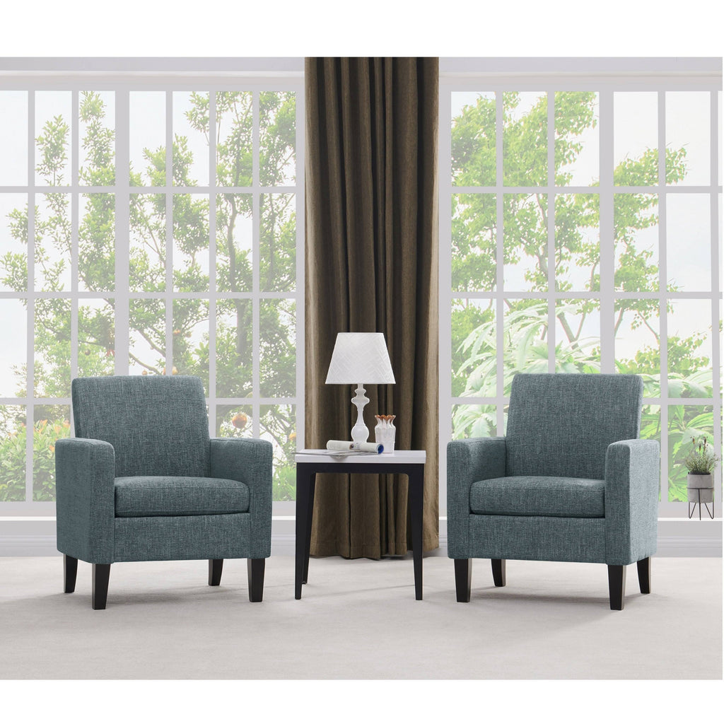 Pink Set of 2 Track Arm Chairs G7902