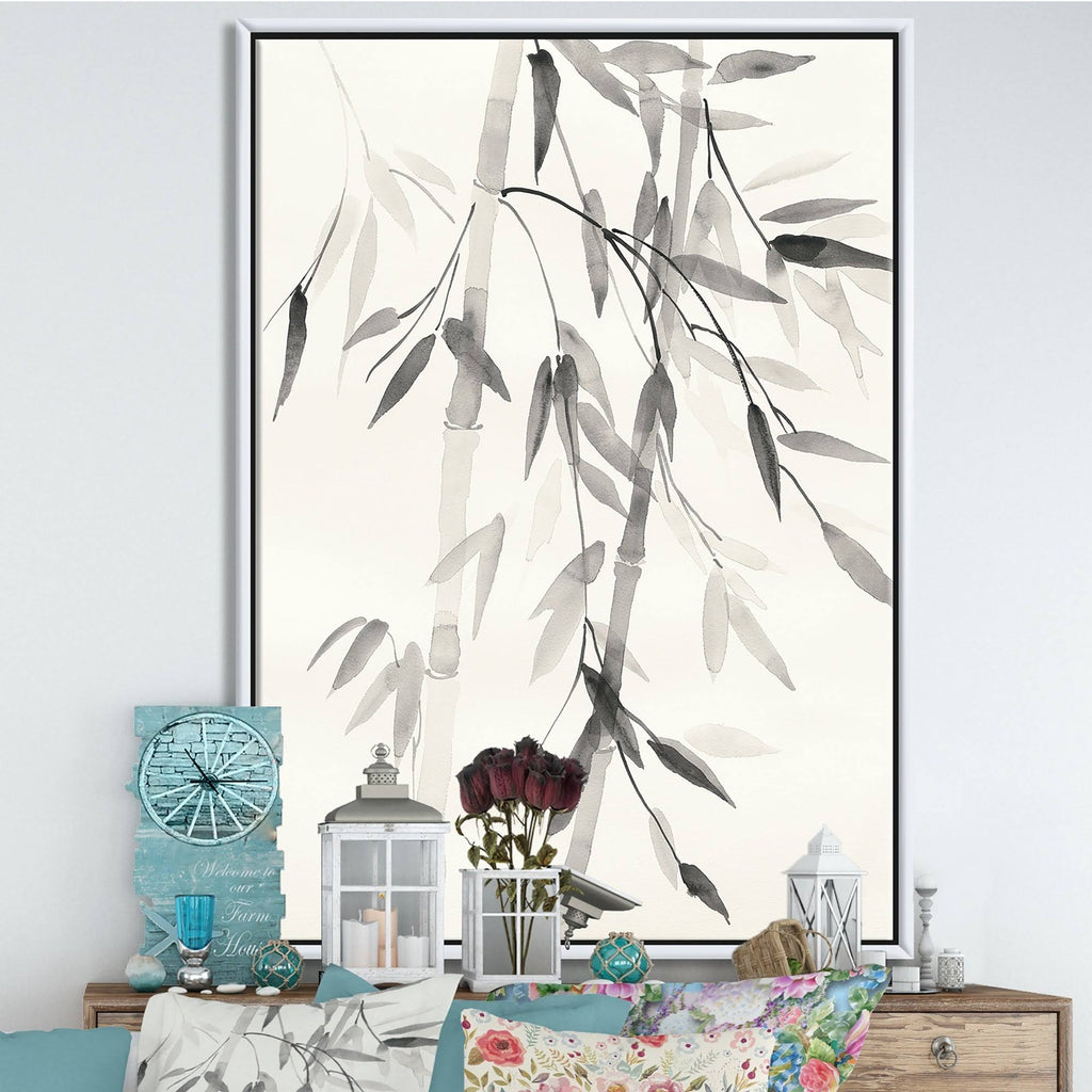 Black Framed Canvas - 34 in. Wide x 44 in. High E500167
