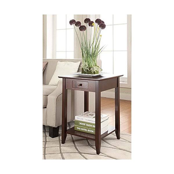 American Heritage End Table with Drawer & Shelf C454