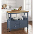 Black Kitchen Cart M425
