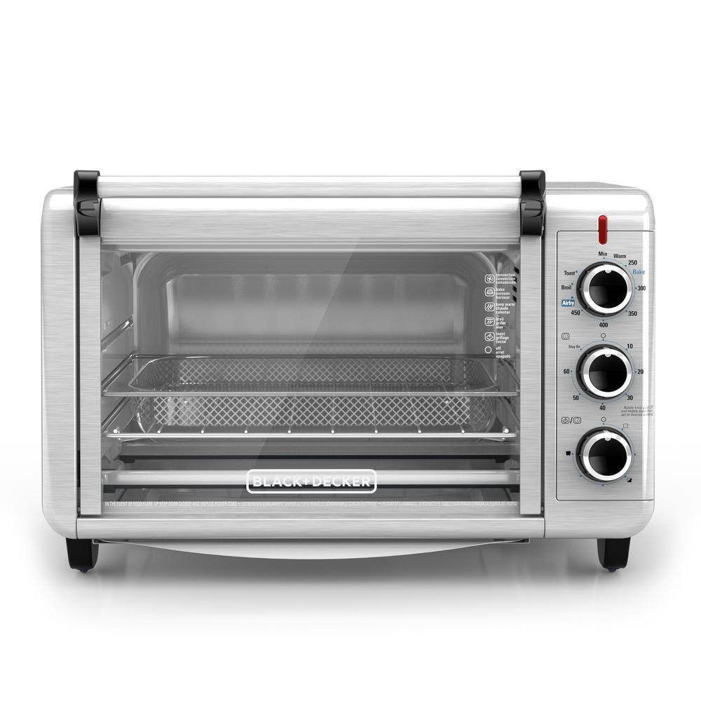 Silver 6-Slice Stainless Steel Toaster Oven R611