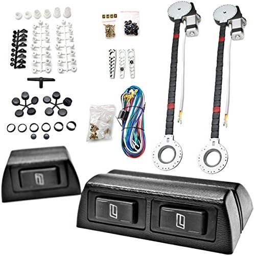 2x Car Window Automatic Power Kit Electric Roll Up T255006