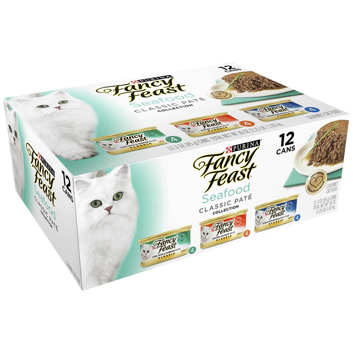 Seafood Classic Pate Wet Cat Food L653944