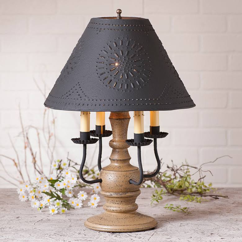 Americana Red Lamp Base I644