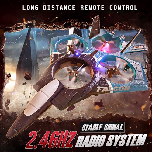 RC Airplane with LED Lights S49512