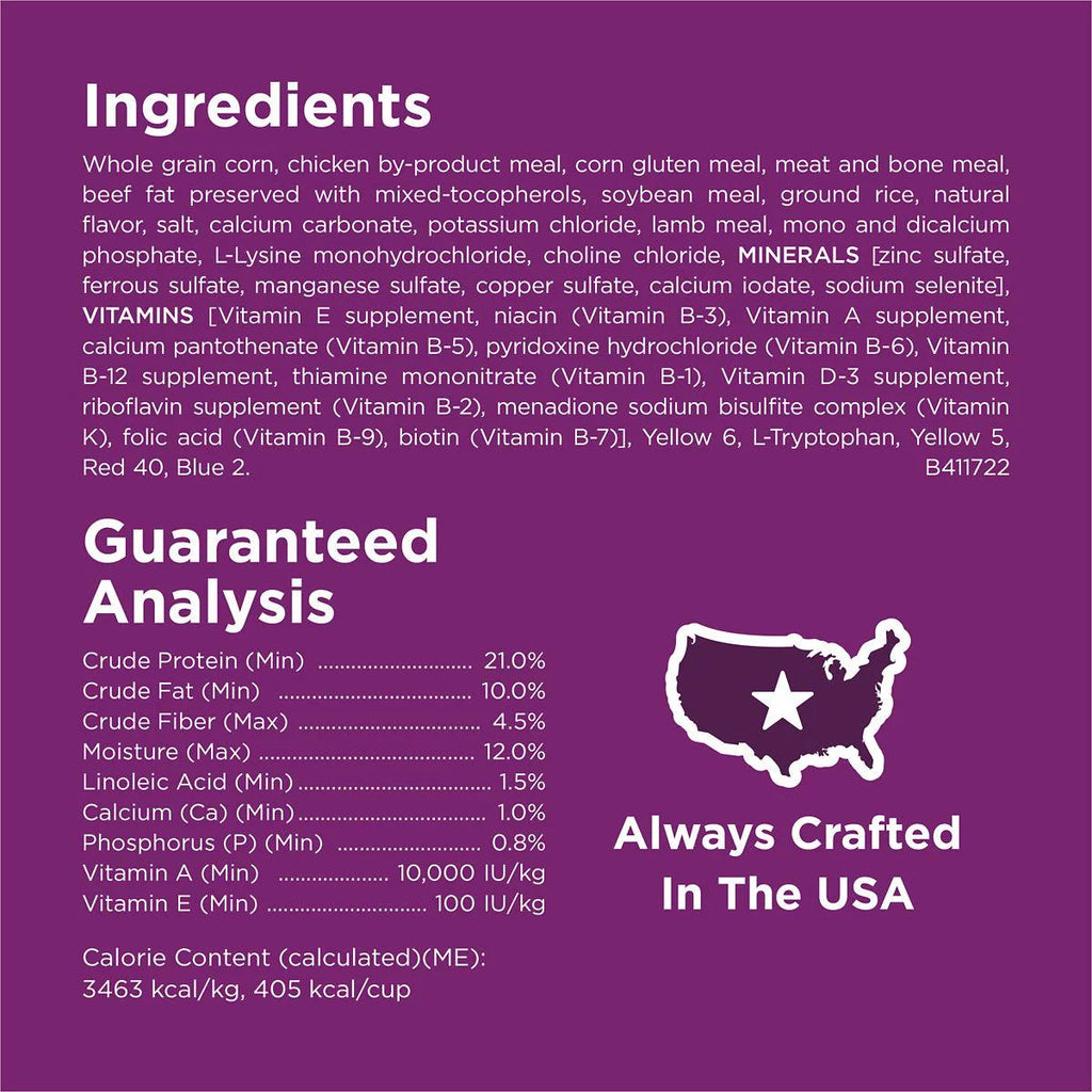 Complete Adult Dry Dog Food With Lamb Flavor 44 lb S8698