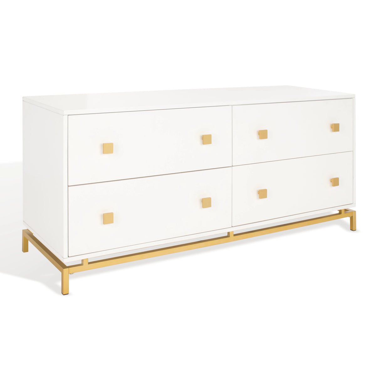 White 4-Drawer Dresser N89877