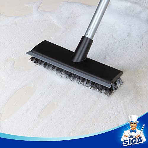 Unflagged Bristle Silicone Blade Broom G97000