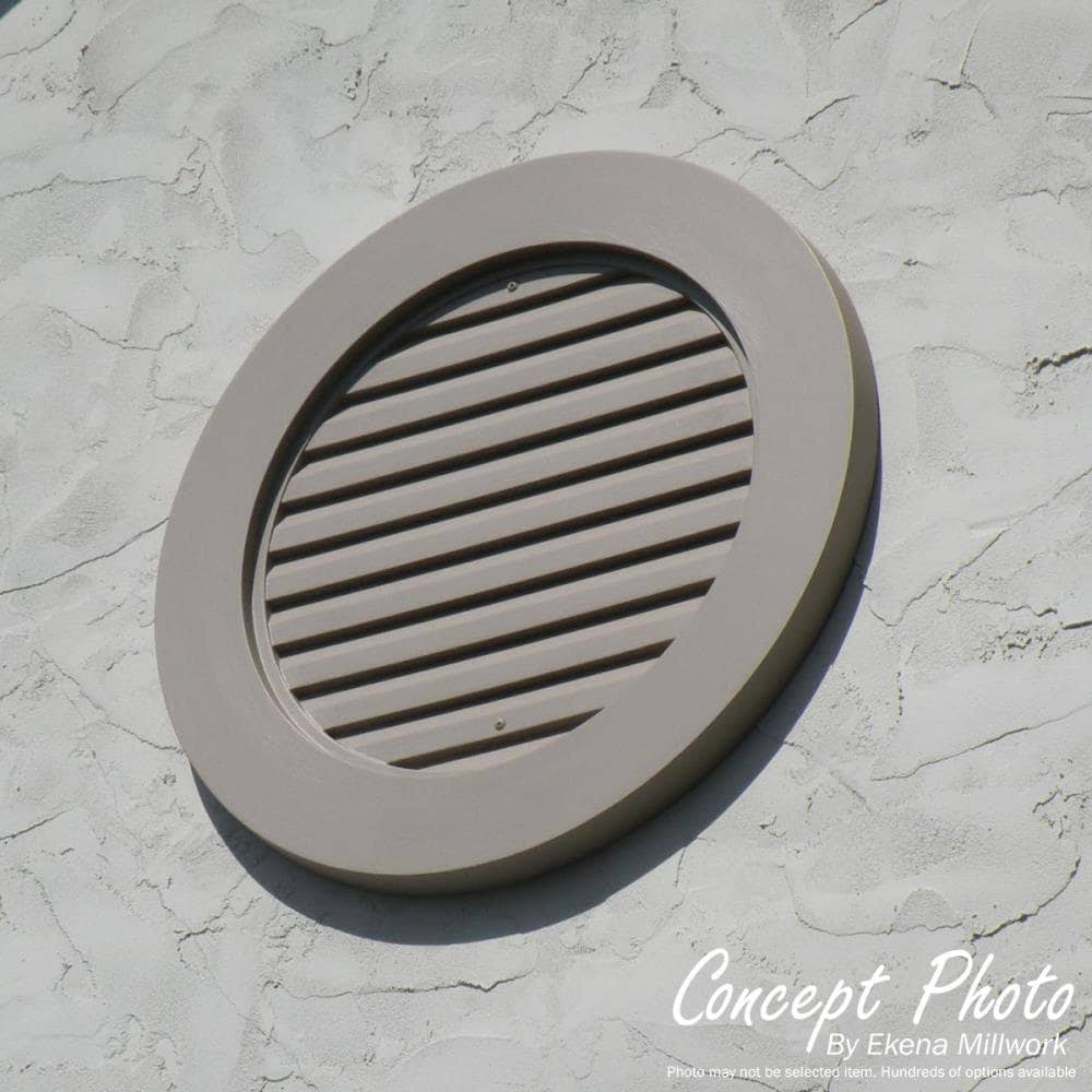 Cathedral Urethane Gable Vent Louver E10839