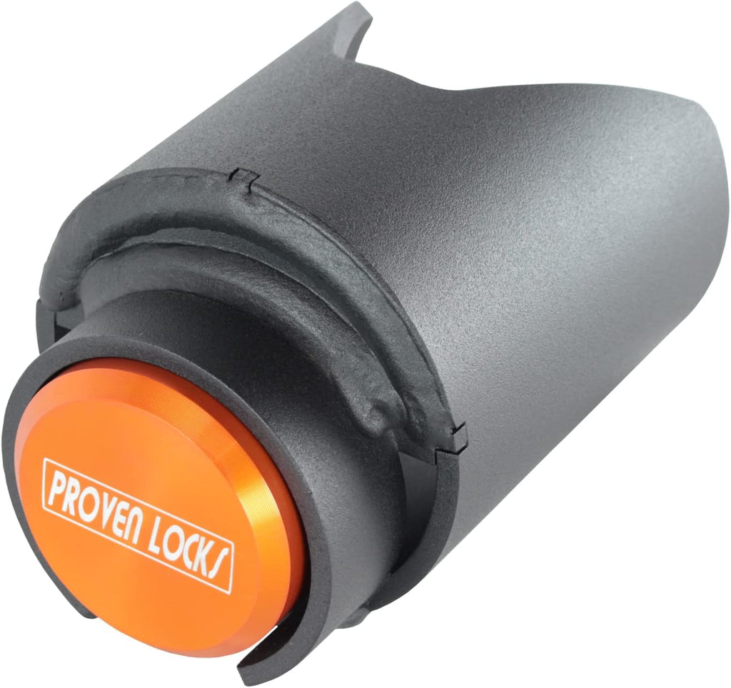 Trailer Lock, Fits 2-Inch Trailer Couplers, Orange K3098