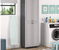 Gray Storage Cabinet T649